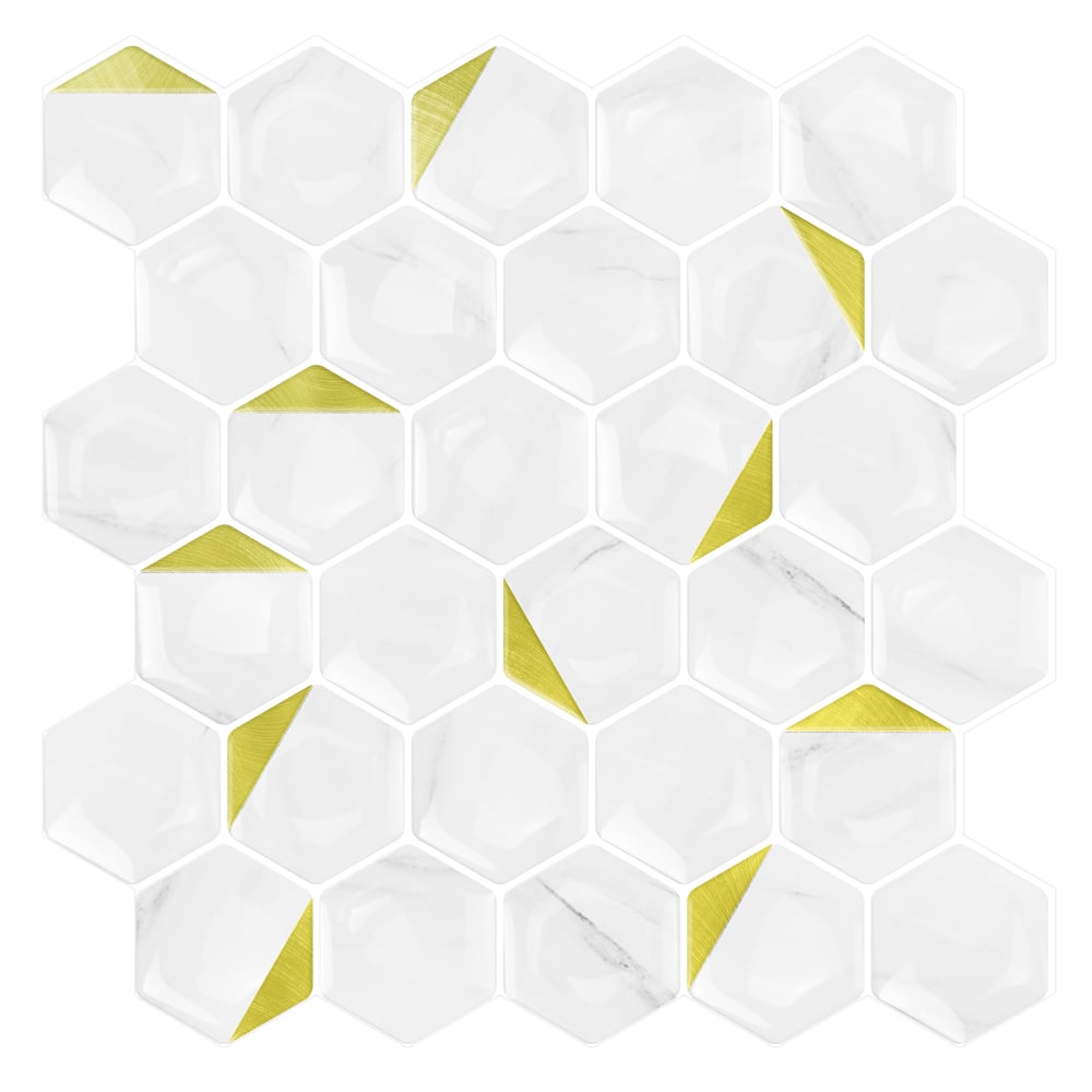 peel-and-stick-hexagon-tiles-grey-gold